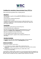 Vetting Invitation Form front page preview
                  