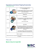 Presentation Timetable front page preview
                  
